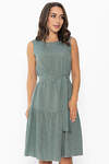 LT Collection Платье 546454 П14011-12М коричневый/голубой
