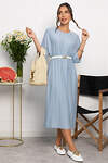 LT Collection Платье 546458 П14026-25М голубой