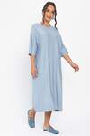 LT Collection Платье 546458 П14026-25М голубой