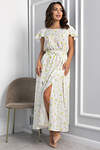 LT Collection Платье 546460 П14025-16М молочный