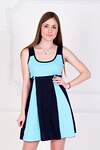Lika Dress Сорочка 546655 673 Черный/голубой