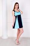 Lika Dress Сорочка 546655 673 Черный/голубой