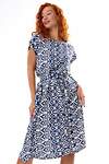 Lika Dress Платье 546744 10495 Белый/синий