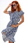 Lika Dress Платье 546744 10495 Белый/синий