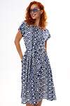 Lika Dress Платье 546744 10495 Белый/синий