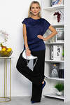 LT Collection Блуза 547842 Б13838-30М синий