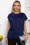 LT Collection Блуза 547842 Б13838-30М синий