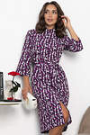 LT Collection Платье 547850 П14001-9М фиолетовый