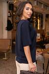 LT Collection Блуза 547855 Б14007-1М черный