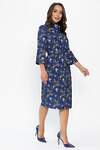 LT Collection Платье 547857 П14020-9М синий