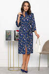 LT Collection Платье 547857 П14020-9М синий