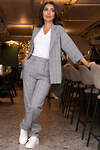 LT Collection Костюм 547864 К14049-12М серый/клетка