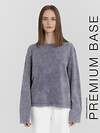 MARK FORMELLE Джемпер 548034 122768 ACID WASH серый +печать