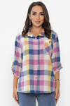 LT Collection Рубашка 548367 Б14037-18М мультиколор