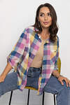 LT Collection Рубашка 548367 Б14037-18М мультиколор