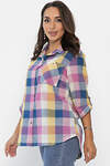 LT Collection Рубашка 548367 Б14037-18М мультиколор