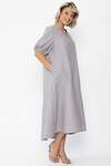LT Collection Платье 548368 П14044-30М серый