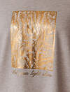 VILATTE Футболка 548395 D49.110 кофейный меланж_light shine