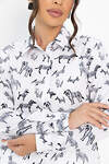 LT Collection Рубашка 548556 Б13843-16М белый