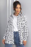 LT Collection Рубашка 548557 Б13844-16М черно-белый