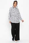 LT Collection Рубашка 548557 Б13844-16М черно-белый