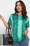 LT Collection Блуза 548558 Б14032-16М зеленый