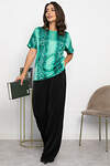 LT Collection Блуза 548558 Б14032-16М зеленый