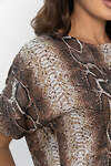 LT Collection Блуза 548560 Б14031-16М коричневый