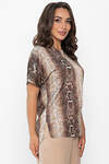 LT Collection Блуза 548560 Б14031-16М коричневый