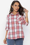 LT Collection Рубашка 548668 Б14036-18М розовый