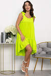 LT Collection Платье 548784 П14061-14М ярко-салатовый