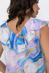 LT Collection Платье 548788 П14073-4М сиренево-синий