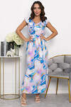 LT Collection Платье 548788 П14073-4М сиренево-синий