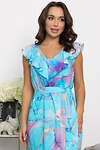 LT Collection Платье 548789 П14074-4М бирюза