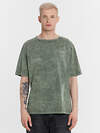 MARK FORMELLE Футболка 549114 111772-1 ACID WASH серый +печать