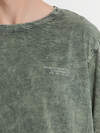 MARK FORMELLE Футболка 549114 111772-1 ACID WASH серый +печать