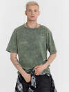 MARK FORMELLE Футболка 549114 111772-1 ACID WASH серый +печать