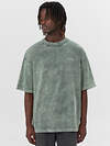 MARK FORMELLE Футболка 549123 111883 ACID WASH серый +печать