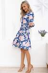 LT Collection Платье 549212 П13790-45М синий/розовый
