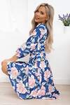 LT Collection Платье 549212 П13790-45М синий/розовый