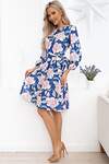 LT Collection Платье 549212 П13790-45М синий/розовый