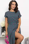 LT Collection Платье 549220 П14082-12М зеленый/фуксия