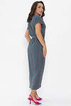 LT Collection Платье 549220 П14082-12М зеленый/фуксия
