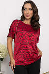 LT Collection Блуза 549221 Б14087-16М красный