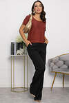 LT Collection Блуза 549223 Б14067-3М коричневый