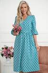 LT Collection Платье 549228 П14114-45М бирюзовый