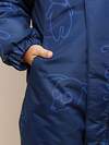 BATIK Комбинезон 549496 206-26з-2 Принт синий монохром