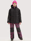 NIKASTYLE Костюм 550425 7з3025 черный/фуксия