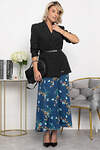 LT Collection Платье 551358 П14145-1М синий