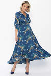 LT Collection Платье 551358 П14145-1М синий
